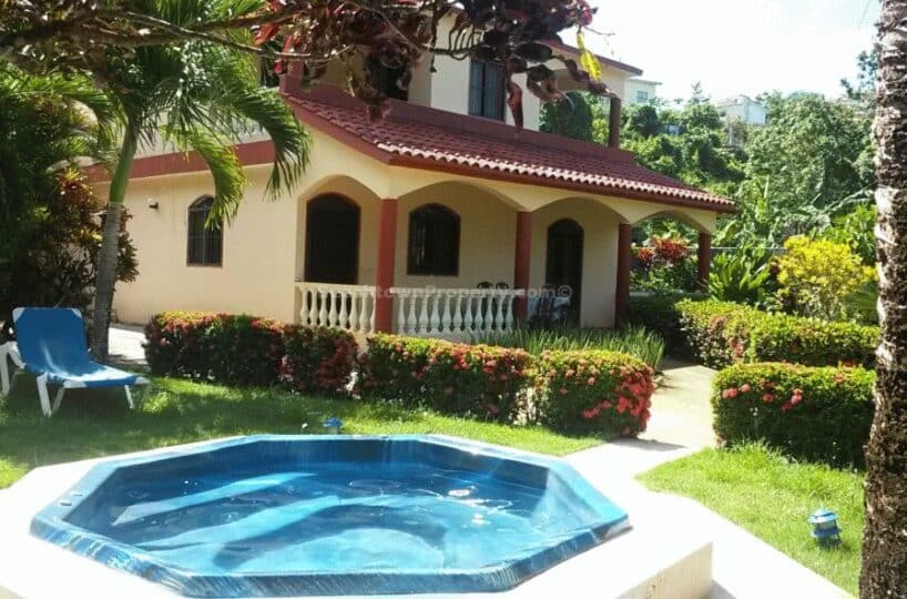 B&B Las Terrenas For Sale Close to the Beach of Playa Bonita