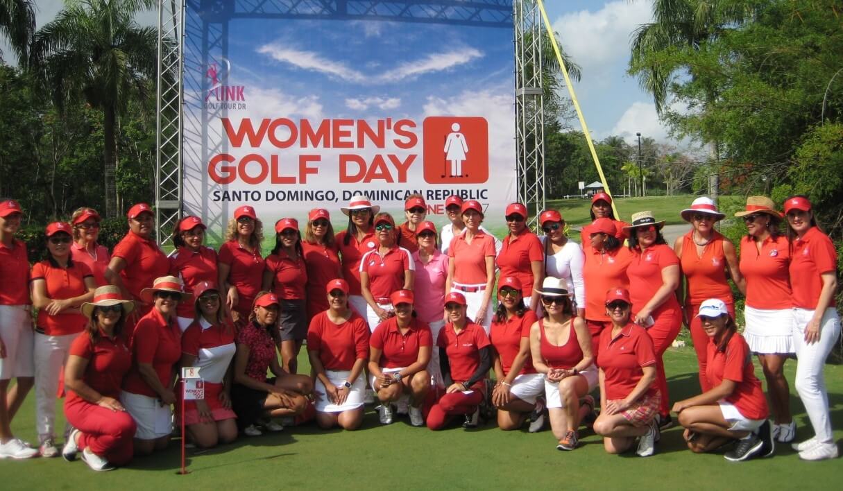 Dominican Republic 60 countries toast World Women’s Golf Day