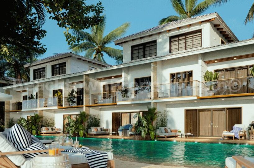 Serenity Beach 4 Bed Townhouses Las Terrenas Samana Dominican Republic