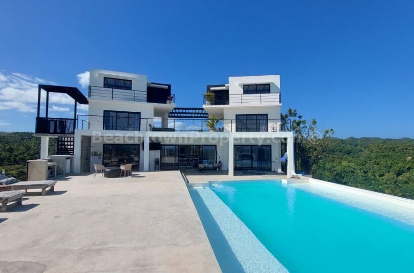 Ocean View Modern House For Sale El Limon Samana Dominican Republic